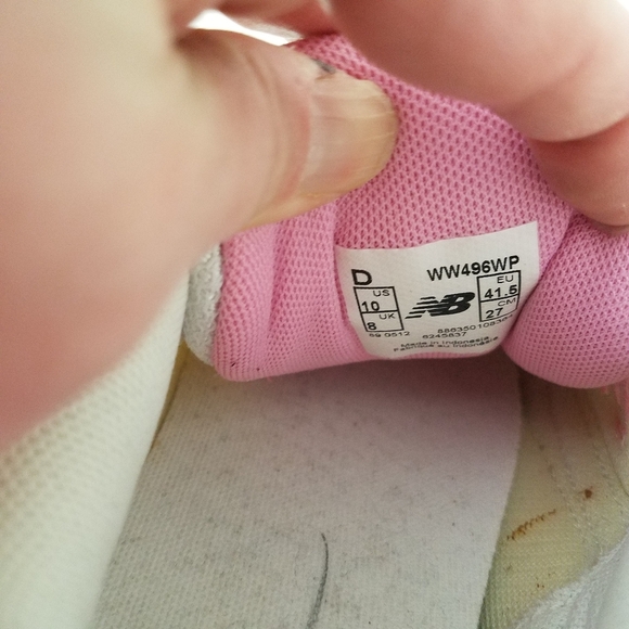 New Balance 496 Walking Sneakers 10 Pink - Picture 9 of 12